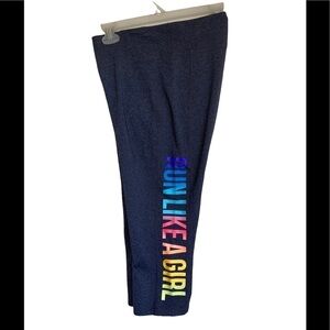 Ideology Graphic- Print Capri. Size Large